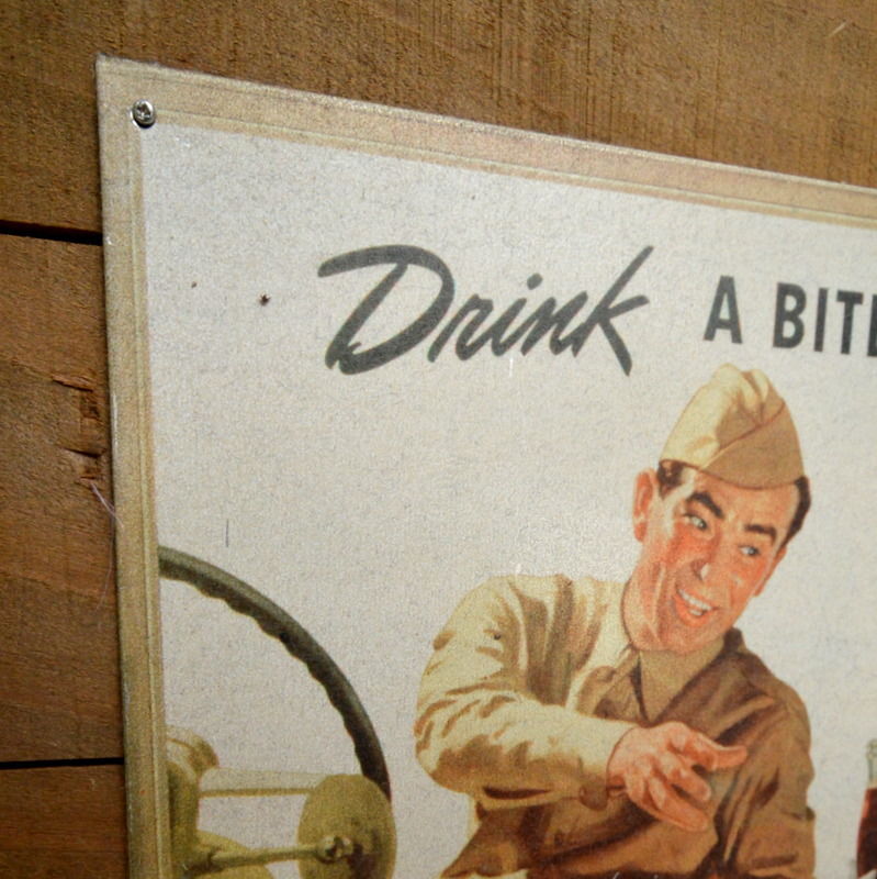 Dr Pepper（ドクターペッパー）サインプレート横型 新品レプリカ
