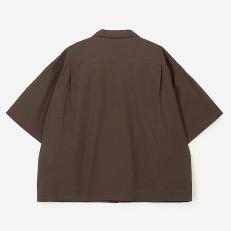ORCIVAL(オーチバル) OPEN COLLAR PK DETAIL S/S SHIRT オープンカラーポケットディティールショートスリーブシャツ メンズ トップス [OR-B0455IMB]