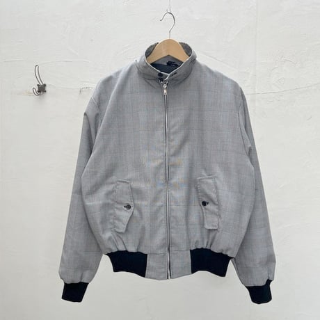 【メンズ】U.K MADE　グレンチェック　ハリントンジャケット　HARRINGTON