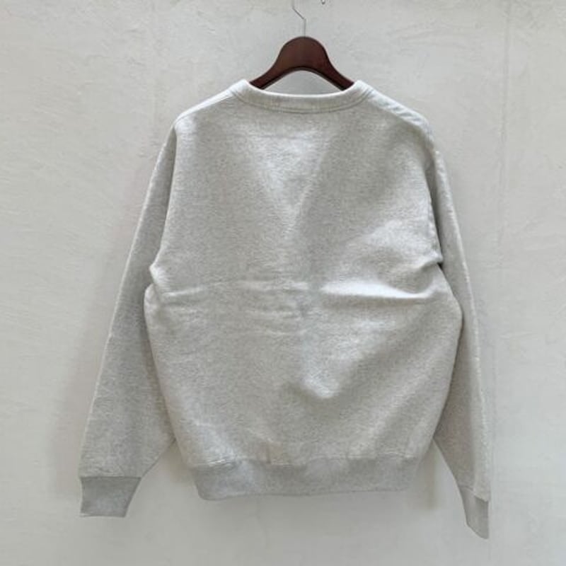 GYMPHLEX ジムフレックス Vネック 裏起毛スウェット カーディガン GY 