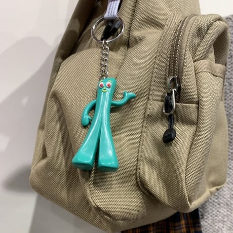 ガンビー　PVC キーホルダー　GUMBY　●ポスト投函対象商品