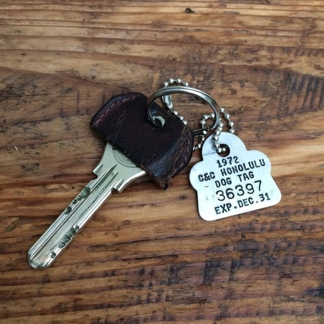 ハワイのアルミ製ドッグタグ 70s Hawaii Dog Tag　●ポスト投函対象商品