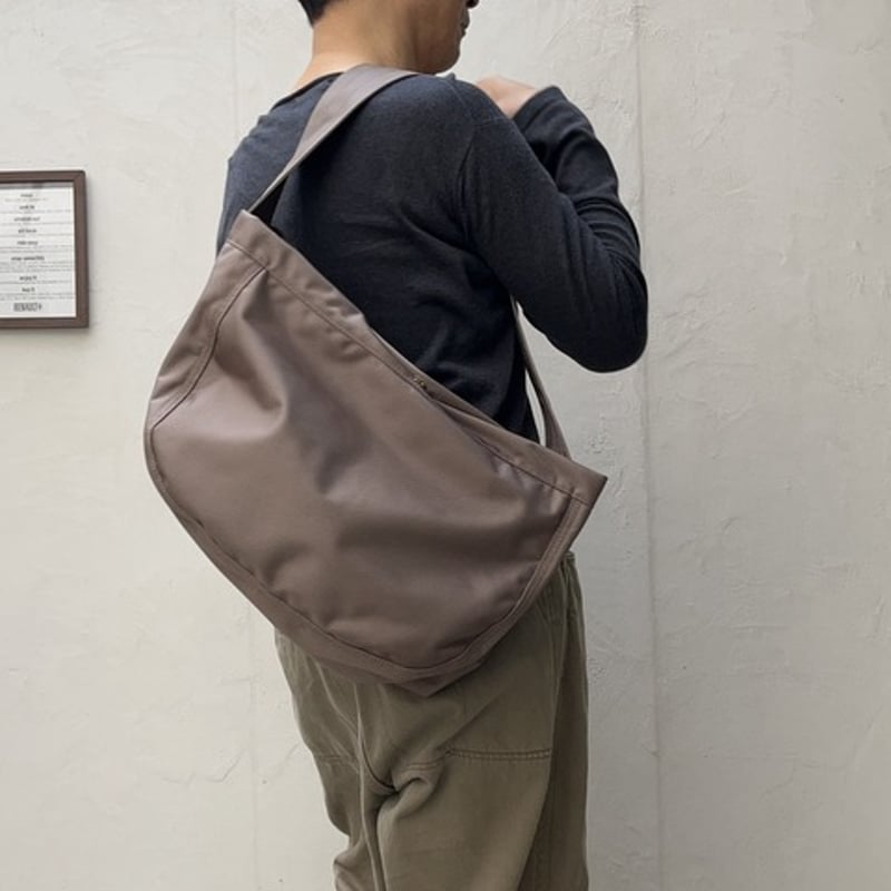 MARINEDAY（マリンデイ）ナイロンショルダーバッグ「フリーブルー 