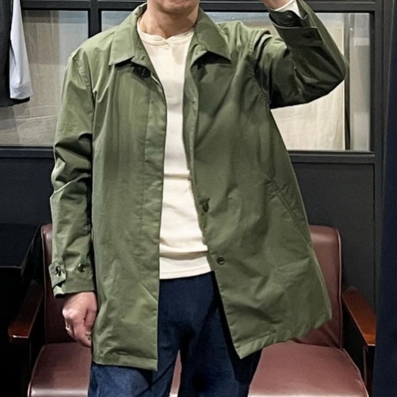 メンズ】have a good day（ハブアグッドデイ）ステンカラーコート HGD