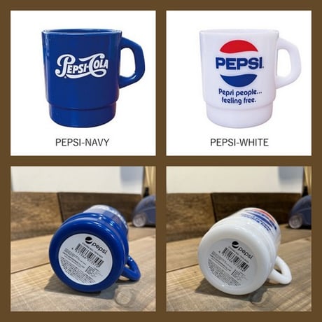 ミルキー スタッキング マグカップ PEPSI/ROUTE66 プラスティック マグ