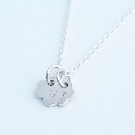 ニコマーク雲型ネックレス｜SV｜KATACHI Necklace｜KATACHI-NEC-E