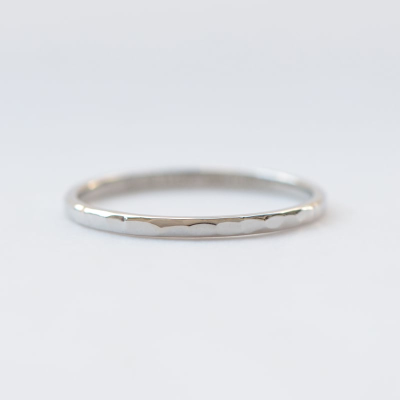 シンプルつち目リング|PT950|negai|SNR-001 | KAZOKU JEWELLERY シンプルつち目リング|PT950|negai|SNR-001 | KAZOKU JEWELLERY