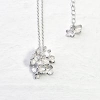 "hydrangia necklace" wh/sv