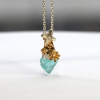 "roca necklace gold" アパタイト