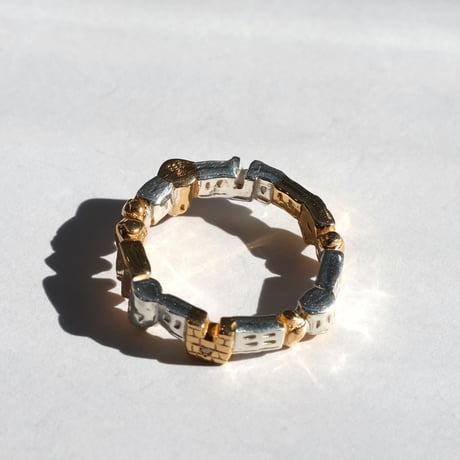 eternity 家々 ring gold