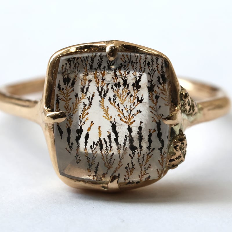 moss ring デンドリティッククォーツ | Fillyjonk ONLINE STORE