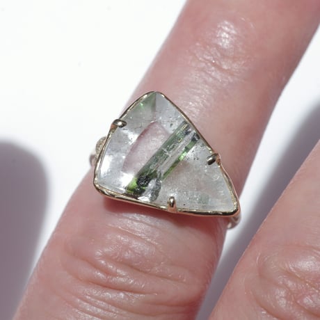 moss ring トルマリンインクォーツ