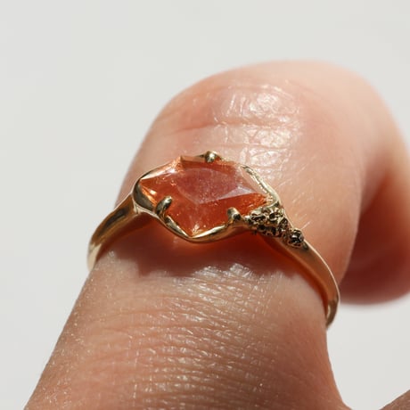 moss ring オレゴンサンストーン