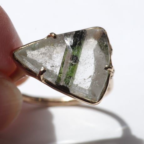 moss ring トルマリンインクォーツ
