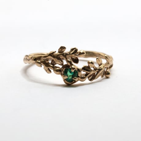 wreath ring グリーンアウイナイト