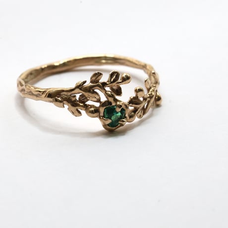 wreath ring グリーンアウイナイト
