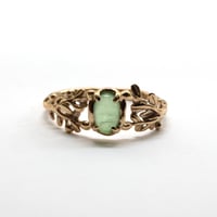 wreath ring コーネルピンキャッツアイ