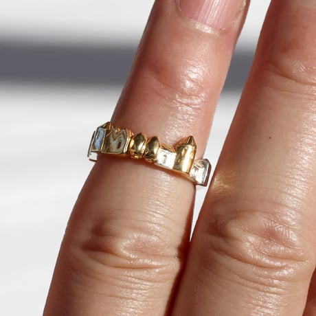 eternity 家々 ring gold