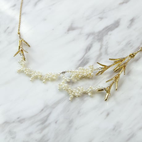 "Rice flower necklace" large