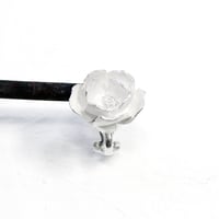 "silver moon earring" 7分咲き