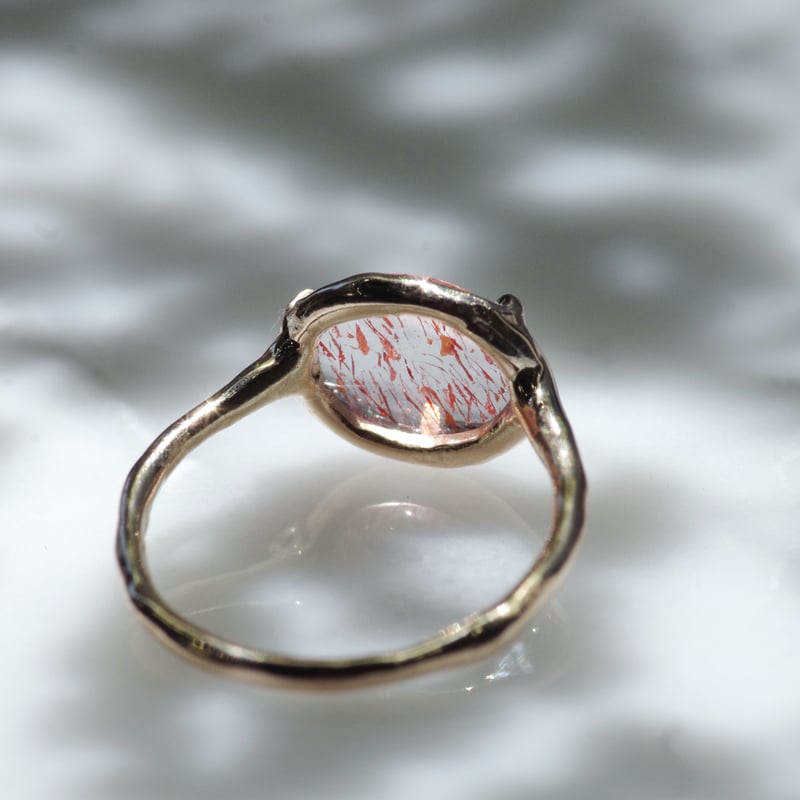 moss ring ヘマタイトインクォーツ | Fillyjonk ONLINE STORE moss ring ヘマタイトインクォーツ | Fillyjonk ONLINE STORE