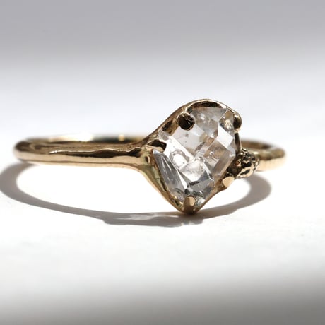 moss ring ハーキマークォーツ
