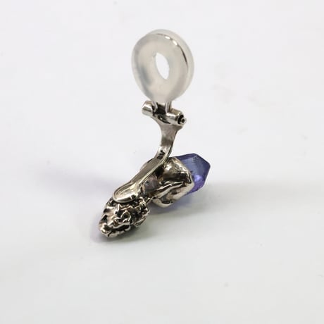 "roca earring sv" タンザナイト