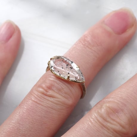 moss ring マグネタイトインクォーツ