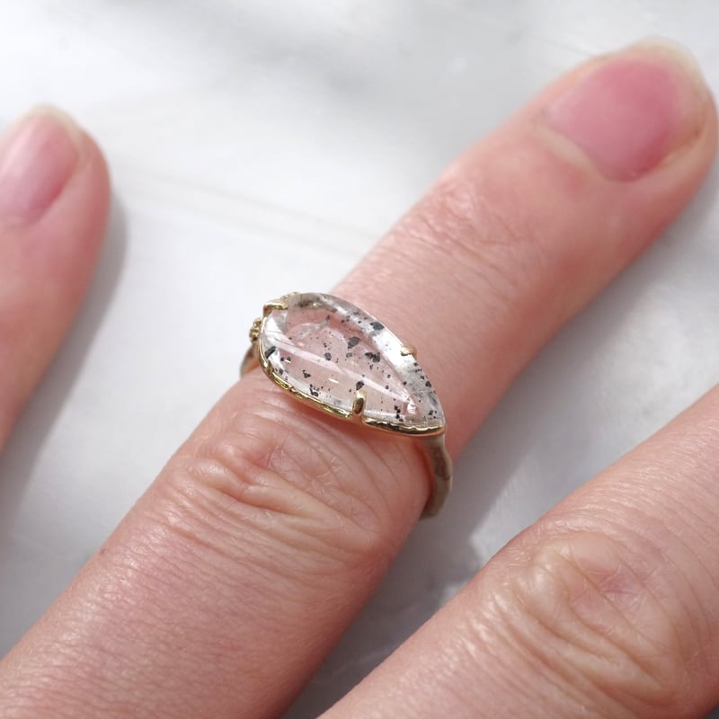 moss ring マグネタイトインクォーツ | Fillyjonk ONLINE STORE moss ring マグネタイトインクォーツ | Fillyjonk ONLINE STORE