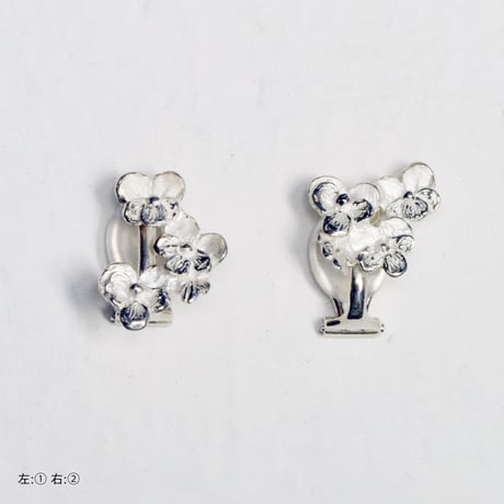 "pansy earring" wh ①/②