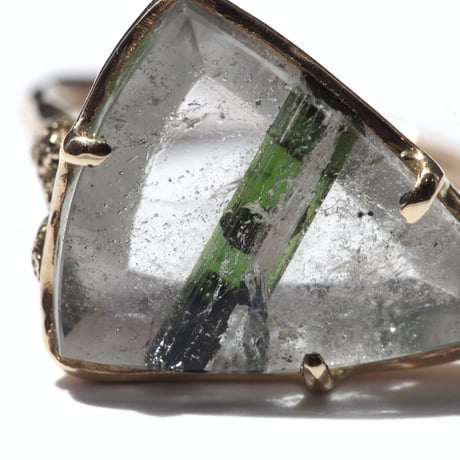 moss ring トルマリンインクォーツ