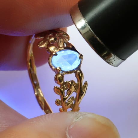 wreath ring ブラウンダイヤモンド