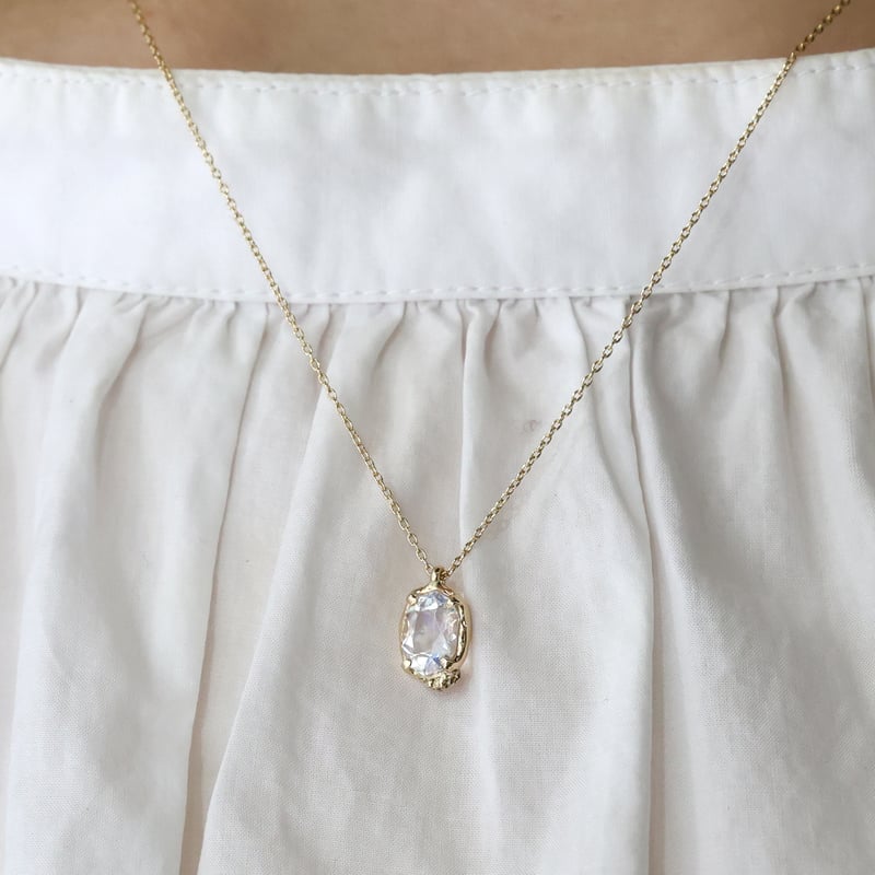 moss necklace レインボームーンストーン | Fillyjonk ONLINE S