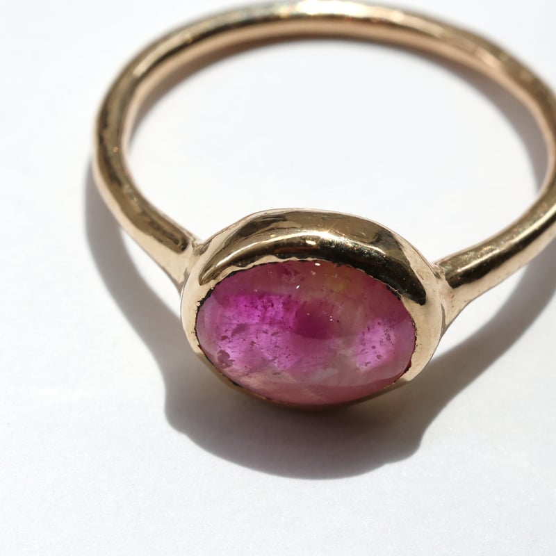 @ スタールビー 指輪 宝石 ストーン シルバー リング ring ピンク Star Ruby Pt900スタールビー ダイヤモンドリング (NO.126562