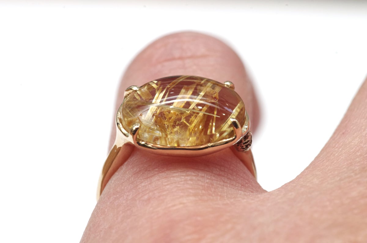 12/8までFillyjonk アンダリュサイト mossリング　10.5号 12/8までFillyjonk アンダリュサイト mossリング 10.5号 - メルカリ