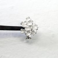 "hydrangia earring" wh large