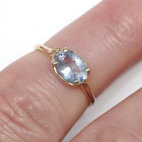 moss ring ラズライトインクォーツ