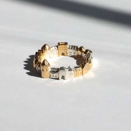 eternity 家々 ring gold