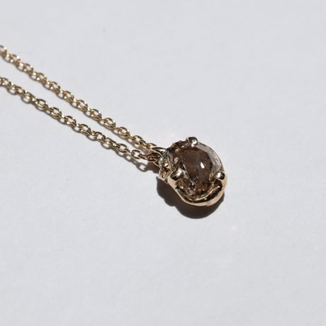 moss necklace ブラウンダイヤモンド