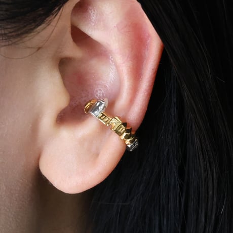 eternity 家々 earcuff gold