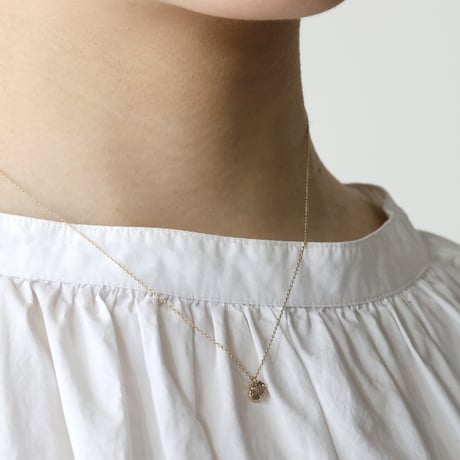 moss necklace ブラウンダイヤモンド