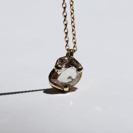 moss necklace ブラウンダイヤモンド