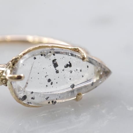 moss ring マグネタイトインクォーツ