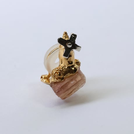 "roca earring gold" インペリアルトパーズ