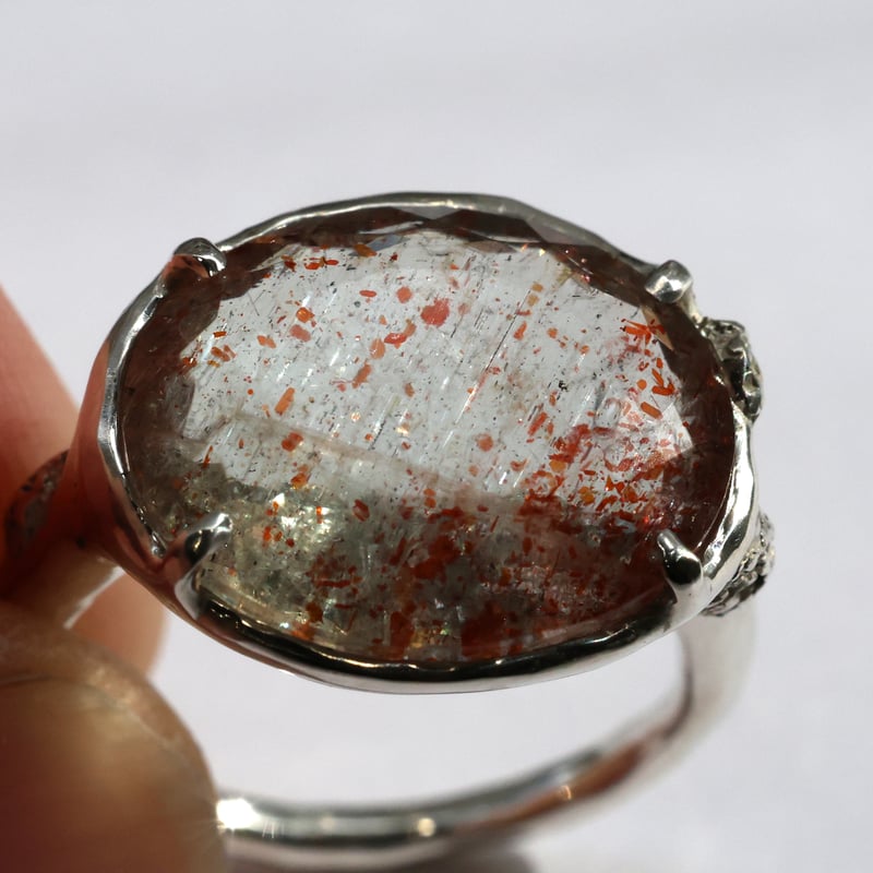 moss ring sv オリゴクレースサンストーン | Fillyjonk ONLINE S