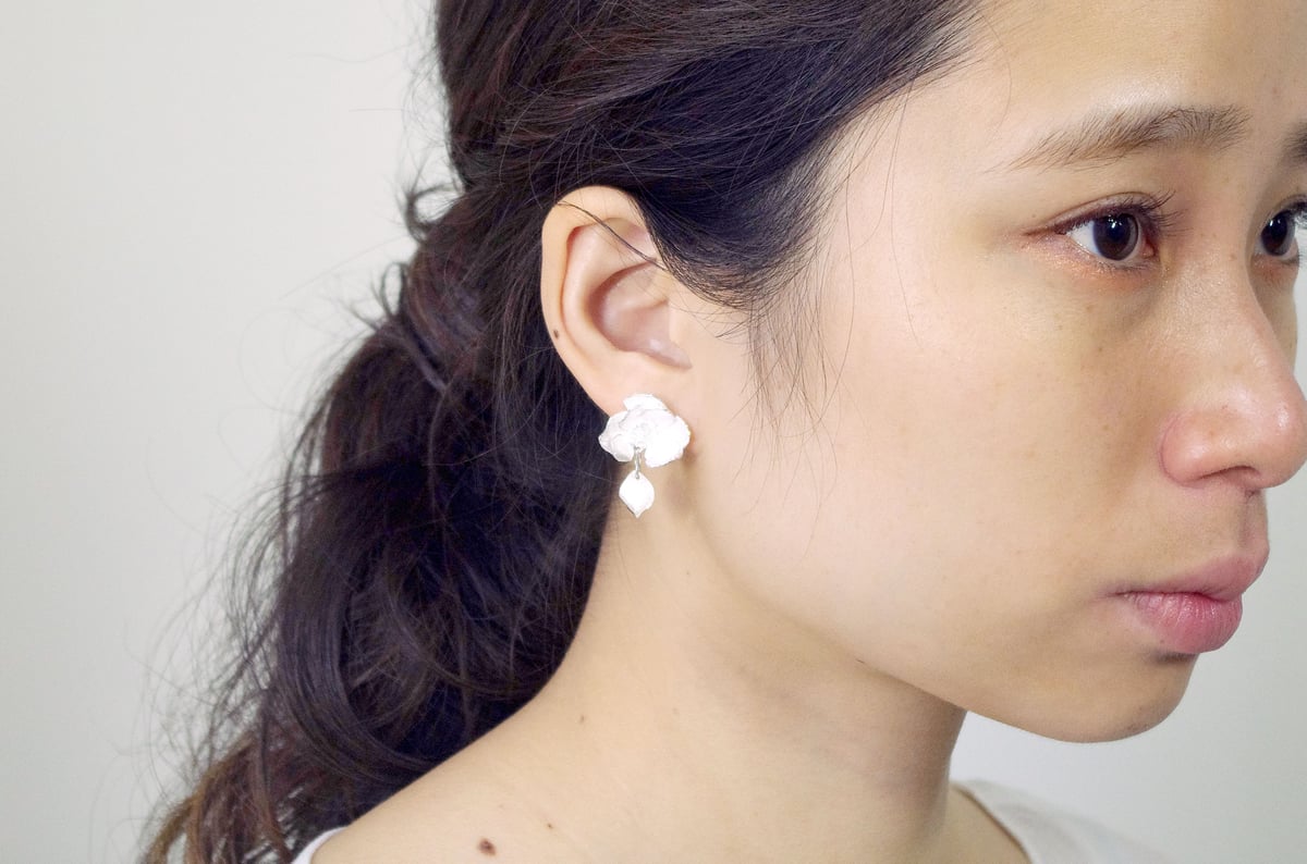 fillyjonk コスモスのピアス コスモスのピアス / cosmos earrings | atelier mozu