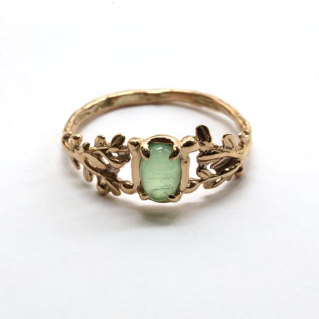 wreath ring コーネルピンキャッツアイ