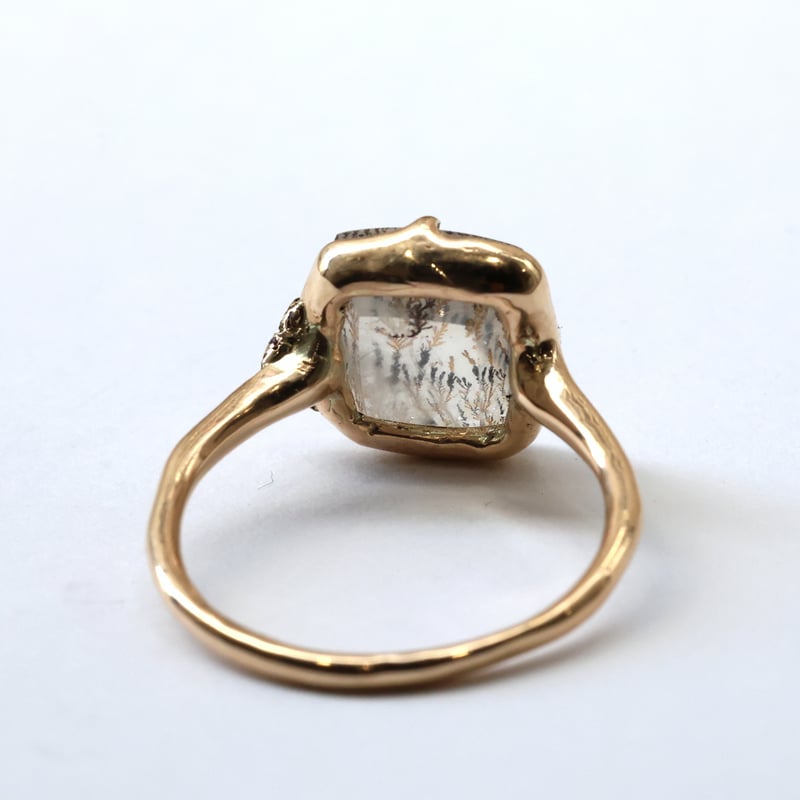 12/8までFillyjonk アンダリュサイト mossリング　10.5号 Fillyjonk アンダリュサイト mossリング 10.5号 - メルカリ