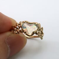wreath ring ウォーターオパール