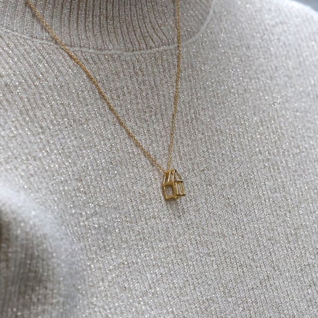 framework necklace sv/gold